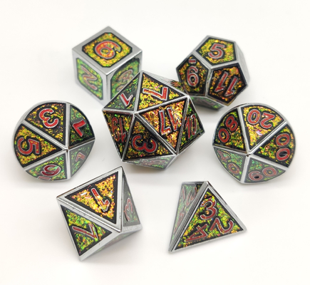 CE Precision RPG Dice Set Multifungsi Kokoh Untuk Dungeons And Dragons