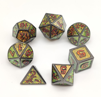 Sharp Edge Luxury RPG Dice Set Portable Untuk Dungeons And Dragons