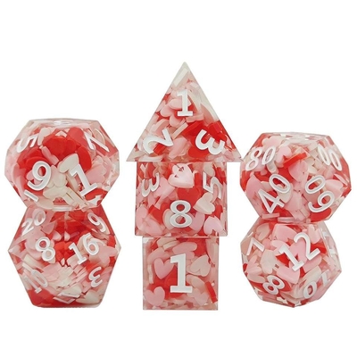 Resin Dadu Polyhedral Presisi Antiwear Dengan Tepi Tajam Tahan Lama