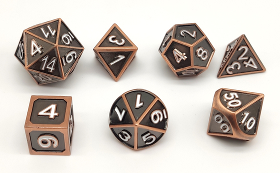 Manual Grinding Mini RPG Dice D6 D8 D10 Ringan Untuk Koleksi
