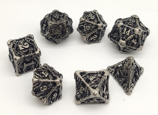 Dadu Polihedral Miniatur Nontoksik Tahan Lama Serbaguna Untuk Koleksi