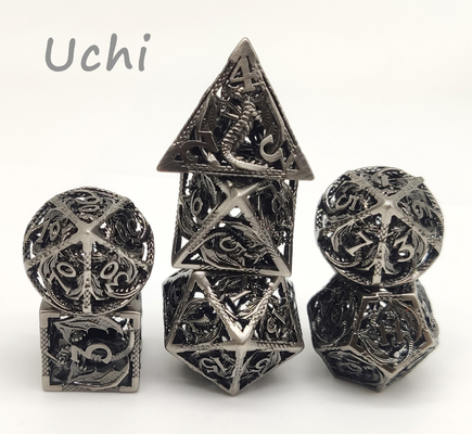 Set Dadu Polihedral Tajam Mini Ringan Serbaguna Portabel