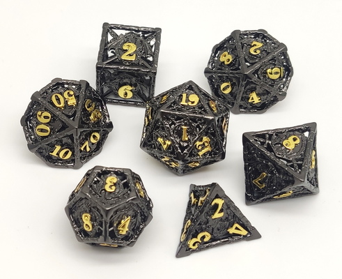 Dadu Polihedral Resin Poles Kokoh Tahan Aus Untuk Hadiah