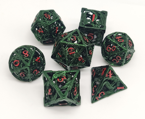 ISO9001 Sharp Edge Metal Polyhedral Dice Manual Grinding Tahan Lama