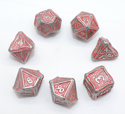 Dipoles RPG Gaming Dice Set Serbaguna Tahan Aus Tahan Lama