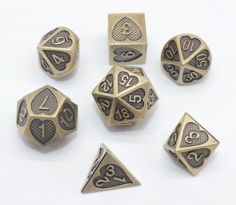 Set Dadu Permainan Tabletop Praktis dengan Penggilingan Manual Tepi Tajam Rapi
