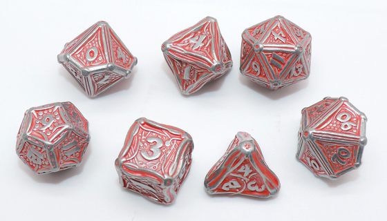 Set Dadu Permainan Tabletop Praktis dengan Penggilingan Manual Tepi Tajam Rapi