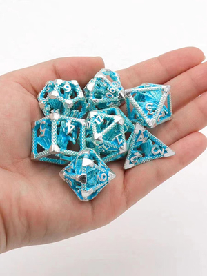 Hot Jual Mini Entertainment Biru Dadu Bercahaya LED Polyhedral