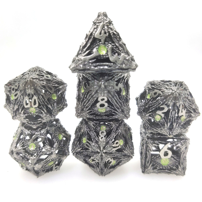 Resin Polyhedral Tidak Berbau Resin Tajam Dadu Polyhedral Set Dadu Polyhedral Mini