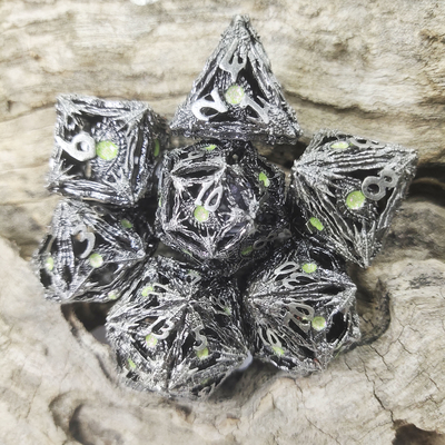 Resin Polyhedral Tidak Berbau Resin Tajam Dadu Polyhedral Set Dadu Polyhedral Mini