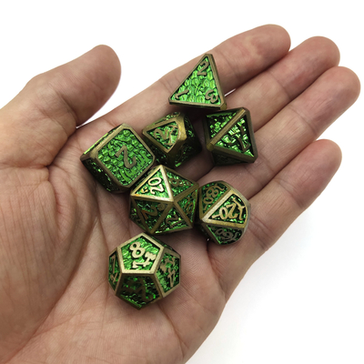 Dadu Disesuaikan Bentuk Lucu chip poker Dadu Suhu Tinggi Set Polyhedral