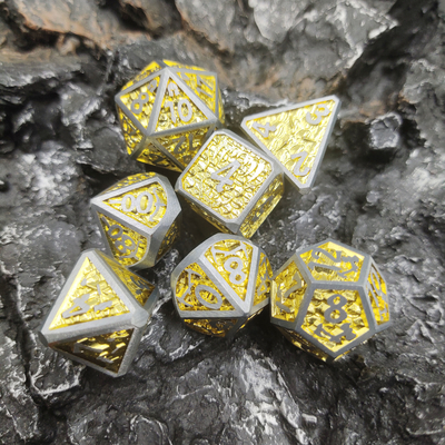 Game Untuk Dewasa Set Dadu DND Pemasok Mini RPG Polihedral Suhu Tinggi