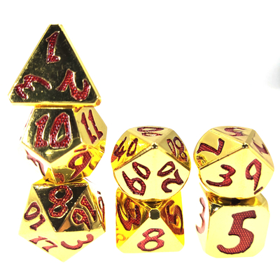 Kartu Tarot Menuangkan Cocok GST Serbaguna Mini RPG Dadu Tidak Berbau Mini Polihedral Mewah