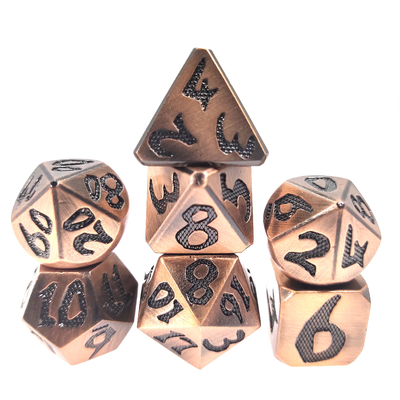 GST Serba Guna CE Presisi RPG OEM Set Dadu Polyhedral RPG Massal Tidak Beracun