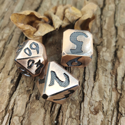 Slot Machin Kokoh Untuk Dungeons And Dragons Portable Anti Wear Dice Set Dadu Polyhedral
