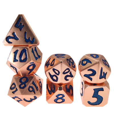 Set Dadu Buatan Set Dadu Besar Set Dadu Tahan Aus Permainan Kartu Kustomisasi Polyhedral