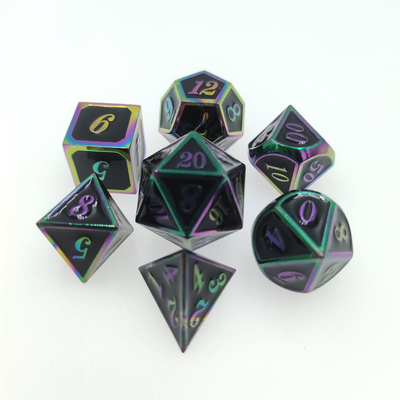 Fancy Dice Set Polyhedral Tidak Berbau Untuk Koleksi Cantik