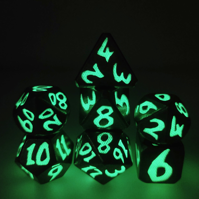 Tidak Beracun Rpg Permainan Dadu Set Polyhedral Manual Praktis Penggilingan Dadu Kecil
