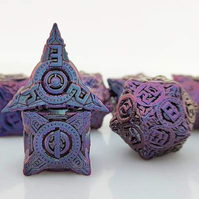 Metal Metropolitan Zinc Dice Menara Eiffel Kisulu's Call DND#RPG Handmade