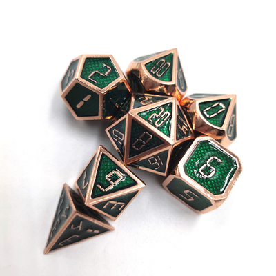 Time Digital Solid Metal Dice Naga Dan Dungeon DND RPG COC