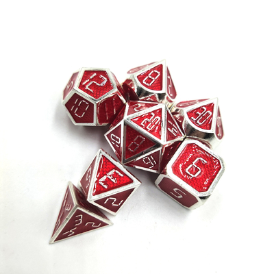 Time Digital Solid Metal Dice Naga Dan Dungeon DND RPG COC