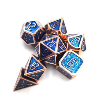 Time Digital Solid Metal Dice Naga Dan Dungeon DND RPG COC