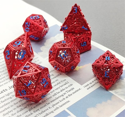 Chongtian Ular Kerongkongan Metal Dice Set Multi -Faseted Game Meja #Dnd#Rpg#Coc