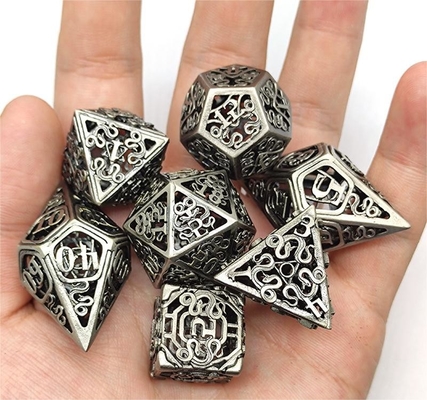 Chongtian Ular Kerongkongan Metal Dice Set Multi -Faseted Game Meja #Dnd#Rpg#Coc