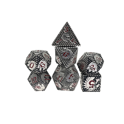 Folk -Scales Metal Dice Multi -Noodle Game Board Set#Dnd#Rpg#Coc