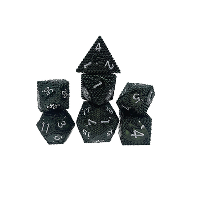 Folk -Scales Metal Dice Multi -Noodle Game Board Set#Dnd#Rpg#Coc