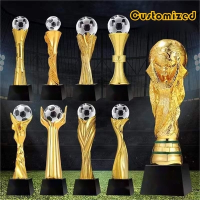 Kompetisi Olahraga Resin Trophy Dengan Customise Logo
