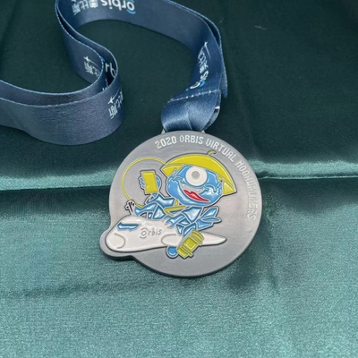 Medali Logam Maraton Untuk Kesempatan Dan Acara Logam Lapel Pin Menghilang Tahan