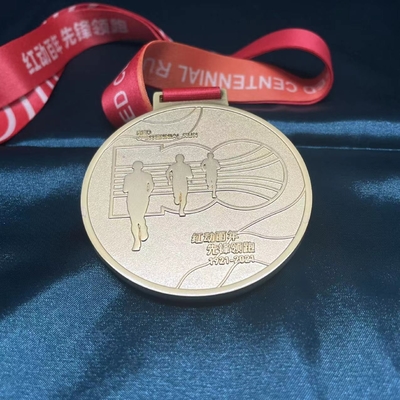 Medali Logam Maraton Untuk Kesempatan Dan Acara Logam Lapel Pin Menghilang Tahan