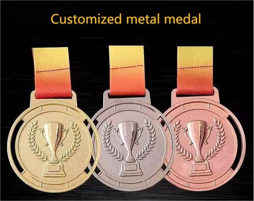 Pakai tahan logam dan resin medali Logo khusus