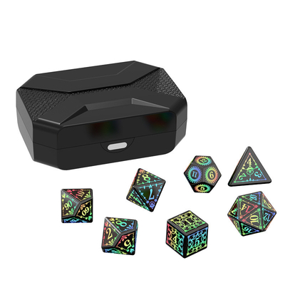 Christmas Elements LED Game Dice Set Dragon Dan Dungeon