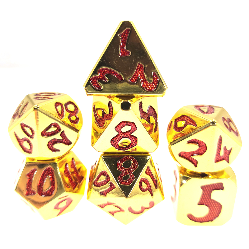 Kartu Tarot Menuangkan Cocok GST Serbaguna Mini RPG Dadu Tidak Berbau Mini Polihedral Mewah
