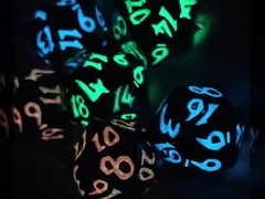 Fancy Metal Dice Set Dadu Polyhedral Dadu Dcc Bermata Tajam Ringan