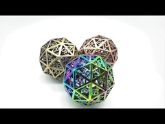 60D dadu logam berongga