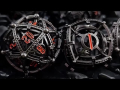 Manik-manik suara dadu logam berongga DND naga dan penjara bawah tanah COC