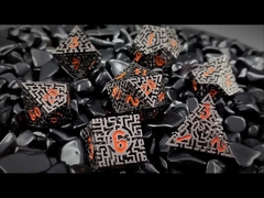 Labirin dadu logam berongga DND naga dan dungeon COC