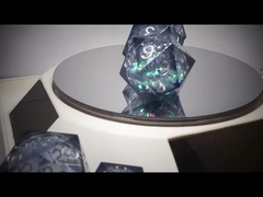 Satu sekop cair aliran pasir resin dadu# dnd#rpg#coc