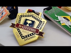 Medali logam maraton dapat disesuaikan untuk desain gratis