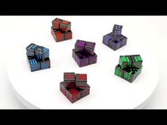 Metal Six-sided Dice Colored Table Game Running Group Toy Script Kill DND Naga dan Dungeon Props